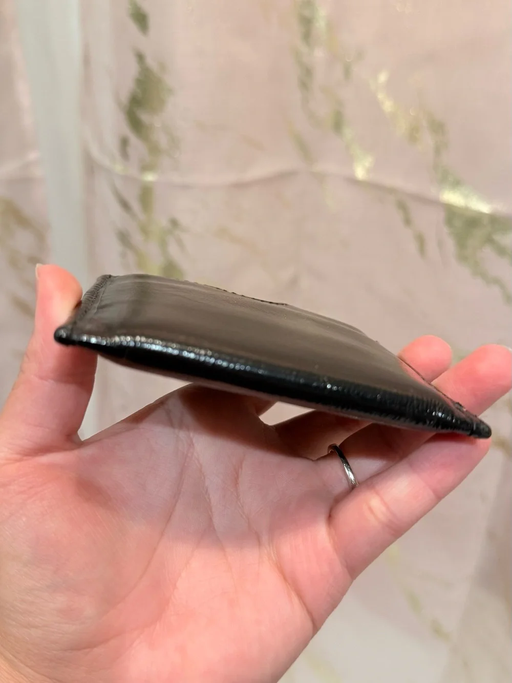 Coach Black Leather mirror